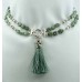Kyanite, South Sea Pearls and Rock Crystal Necklace (multiway)